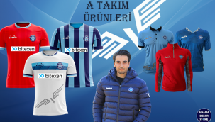 Adana Demirspor'da lisanslı ürünlere ilgi çok büyük! 27 yıl sonra gelecek şampiyonluk için taraftar formalara akın etti!