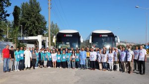 Eğitim Bir-Sen üyeleri Ankara'ya hareket etti