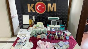 Sahtekarlara polis baskını