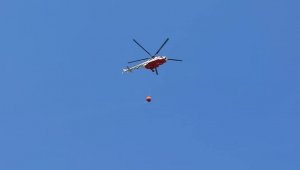 Bursa'daki yangın havadan destekle söndürüldü