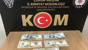 Çorum polisinden sahte para operasyonu