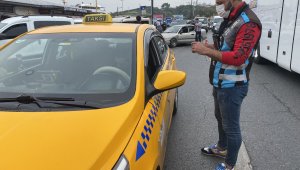 Eminönü'nde taksicilere ceza yağdı