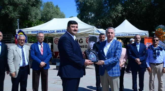 Gakkoşlardan Kahramankazan'da peynirli ekmek festivali