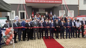 Japonya Büyükelçisi Suzukı Kazuhiro Bartın'da Kadın Mesleki Eğitim ve Beceri Merkezi açılışına katıldı