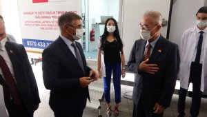 Japonya'dan Karabük'e gezici sağlık aracı hibe edildi