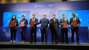 Sanayi ve Teknoloji Bakanı Varank: “Terörden temizlenmiş bu toprakları, karanlık günlere dönülmesine fırsat vermeyeceğiz“