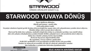 Starwood'dan “Büyük patron emekli oldu, yuvaya dönebilirsiniz“ ilanı