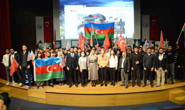 Düzce Üniversitesi'nde Azerbaycan Zafer Günü kutlandı