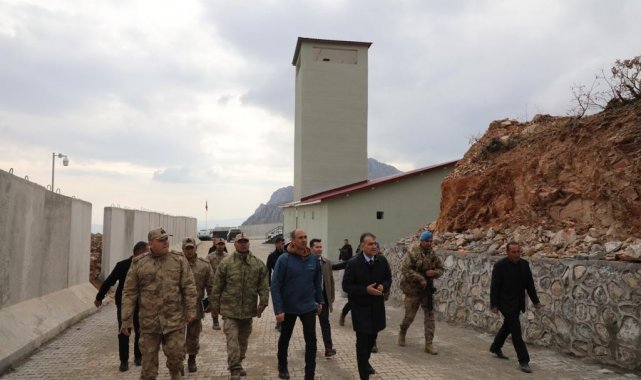 Vali Oktay Çağatay, Gazitepe Üs Bölgesini ziyaret etti