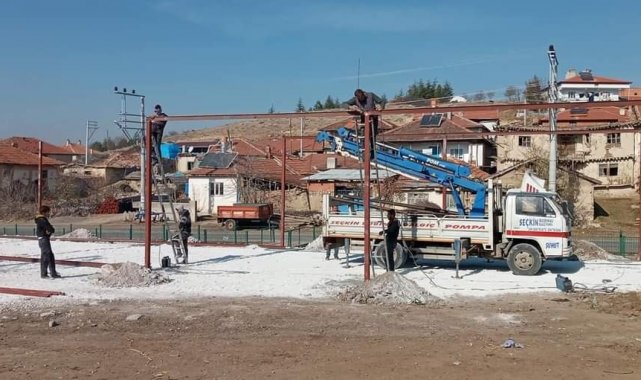 İcikli'deki kapalı pazar yeri çalışmalarında sona gelindi