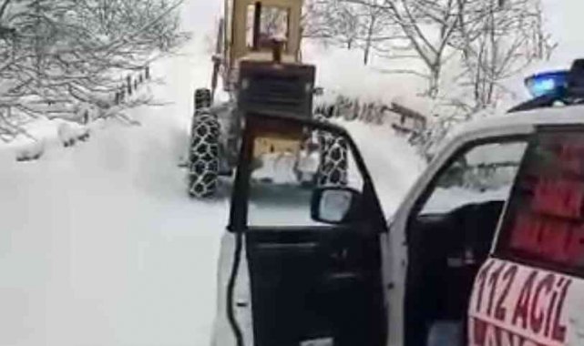 76 yaşındaki hasta için ekipler seferber oldu