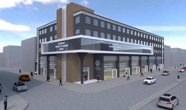 Erzincan TSO tarafından yeni yapılacak olan hizmet binasında yer alan dükkanlar satışa çıkarıldı