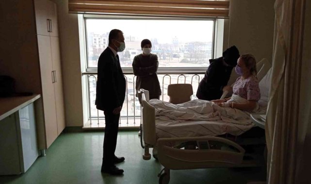 Sağlık Müdürü mesaiye hal hatır sorarak başladı