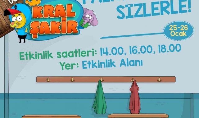 Sömestir tatiline 'Kral Şakir' ile 'merhaba' diyecekler