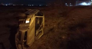 Aydın'da otomobil araziye uçtu: 1 yaralı