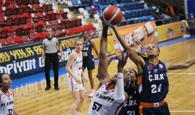 FIBA Kadınlar Avrupa Kupası: Mmes Carolo:64 Çukurova Basketbol:95