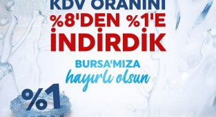KDV indirimiyle su faturaları daha da düşecek