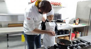 Minik aşçılar işbaşında