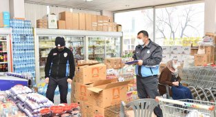 Tufanbeyli'de etiket denetimi