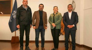 Tunceli Ovacık ve Hozat Belediye başkanları, Başkan Çerçioğlu ile görüştü