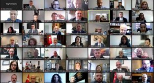 YÖK Rektör Yardımcısı Şahinkaya "Kurumsal Akreditasyon" programına katıldı