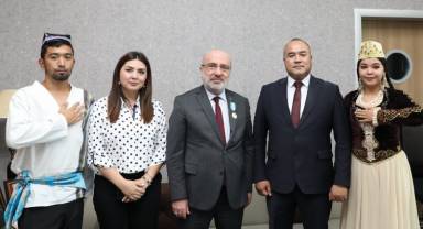 TÜRKSOY Heyetinden Kayseri Üniversitesi’ne ziyaret